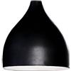 Damast - Soffione Soffione doccia nero opaco con cromoterapia Damast Altea luce bianca fissa o colorata art. 14147 141 : Luce - White light