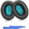 ELZO Cuffie di Ricambio per Cuffie Bose, Cuscinetti Auricolari di Ricambio per Bose QuietComfort QC SE/ QC15/QC25/QC35/QC35II/QC45/AE2/AE2i/AE2w/SoundTrure/SoundLink, 2 Stick di Installazione