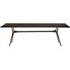 TRIBÙ tavolo rettangolare 300 x 110 cm da esterni BRANCH - 07654-89-89