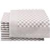 ZOLLNER 10 Strofinacci, 100% Cotone, 46x70 cm - Super assorbenti e robusti canovacci - Lavabili a 60°C - qualità gastronomica - certificati Oeko-Tex®, a quadretti marroni