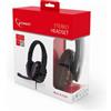 Mediarange Cuffie Mediarange con microfono cablata Nero [GHS-402]