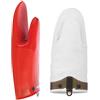 mastrad Unbekannt Mastrad F82315 - Guanto da Cucina in Silicone e Cotone, Dimensioni: 29,3 x 13 x 3 cm, Colore: Rosso