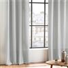 Douceur D'Intérieur - 1603521, Tenda Con Occhielli , 140 X 280 Cm , Essentiel , Poliestere Unito , Grigio