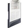 ESSELTE VIVIDA Portalistino con copertina personalizzabile - PPL 40 buste - Nero VIVIDA - 624012