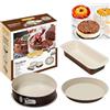 Guardini Scatola Regalo-Chocoforme: Tortiera apribile 26cm+Crostata 28cm+Plumcake 25, Acciaio con rivestimento antiaderente, Colore beige-cioccolato