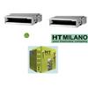 CLIMATIZZATORE DUAL 9+12 ARTIX CANALIZZATO MOTOCONDENSANTE AD ACQUA HT GAS R-32 LINEA 2026 WI FI POMPA DI CALORE