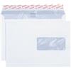Elco 62896 - Confezione da 500 buste con finestra, formato C5, colore: Bianco