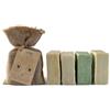 Dr.Ancient Sapone all'aloe vera + sapone all'ortica + al latte di capra + sapone al latte d'asina biologico naturale tradizionale fatto a mano antico