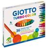 Giotto Pennarelli Turbo Giotto - Turbo Color punta fine - 0,5-2 mm - da 3 anni in poi - 418000 (conf.36)