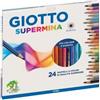 Giotto Pastelli Supermina Giotto - 3,8 mm - da 3 anni in poi - 23580000 (conf.24)