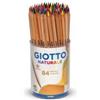 Giotto Barattolo pastelli Giotto - naturale - 3,3 mm - da 3 anni in poi - 520200 (conf.84)