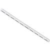 Graphoplex - Righello per taglio, bordo in acciaio, antiscivolo, a quadretti, 100 cm, trasparente