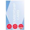 GBC Pouches per plastificatrici a caldo GBC 2x125µm finitura lucida formato businnes card 6x9 cm - Conf. 100 pezzi - 3743157