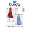 burdastyle Burda B7977 - Cartamodello per Vestito Historie, Dimensioni: 19 x 13 cm