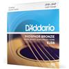 D'Addario EJ38 Corde Chitarra Acustica 12 Corde Bronzo 10-47 Set