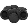 Ganbary 10 X Cuffie Ricambio Pad di Auricolari 50mm Copri Cuffie Cuscinetti Cuffie - Nero