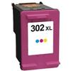 Cartuccia rigenerata ad inchiostro per Hp 302 XL Color F6U67AE