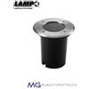 LAMPO Faretto Carrabile Rotondo GU10 IP65 230V - Resistente, da Esterno, per Giardino o Passaggio