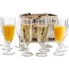Van Well - Set di 12 bicchieri da spumante Royalty, 0,1 l, diametro 50 mm, altezza 160 mm, calici da champagne e prosecco, per feste e ristoranti