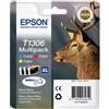 Epson Multipack ciano / magenta / giallo C13T13064010 T1306 3 cartucce d'inchiostro: T1302 + T1303 + T1304