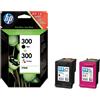 Hp Cartuccia Hp 300 nero e colori [CN637EE]