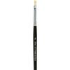 LEBEZ Pennello punta piatta serie 577 - punta a spatola in pura setola - n.2 - Lebez (unità vendita 12 pz.)
