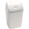 Medial Pattumiera con coperchio basculante Rif Basic - 44x33x68 cm - 50 L - bianco - Medial (unità vendita 1 pz.)