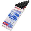 Edding-Pennarello indelebile S, colore: nero 10 unità