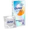 RECKITT BENCKISER H.(IT.) SpA Durex - Invisible XL Profilattico 6 Pezzi per una Protezione Sessuale Discreta e Sicura