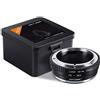 K&F Concept Manuale Anello Adattatore FD-NEX per Obiettivo di Canon FD FL a Fotocamera di Sony Alpha NEX E-Mount NEX-7 NEX-6 NEX-5N