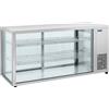 CoolHead Vetrina Refrigerata Ventilata da Banco RC980 - Self Service - Capacità Lt 300