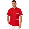 Casacca giacca pizzaiolo pizzeria mezze maniche cotone lavoro cuoco ristorante - Personalizzabile con il tuo logo