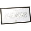 Deknudt Frames Cornice portafoto in Legno, Nero, Larghezza 1,4 cm, 20 x 40 cm