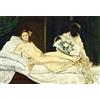 LegendArte - Stampa su tela - Olympia - Édouard Manet - Quadro su Tela, Decorazione Parete cm. 60x90