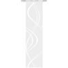 Home Fashion TIBERIO Pannello Scorrevole in Tessuto, Bianco, 245 x 60 cm