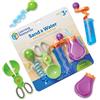 Learning Resources Set Strumenti Acqua e Sabbia, 3+ Anni, Gioco Didattico per Sviluppare Abilità Fino-motorie con Bottiglietta, Forbice, Contagocce e Mulinello