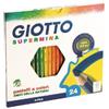 Fila Matite colorate classiche 24 pz Supermina GIOTTO colori assortiti 066544