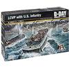 Italeri 6524 - Lcvp With U.S. Infantry Model Kit Scala 1:35