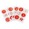 HEYDA 1026356886 - Adesivi in MDF, colore: Bianco