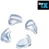 Inofix Paraspigoli in pvc flessibile trasparente 8 pezzi