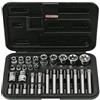 KS Tools, 922.4301, confezione da 30 pezzi, 1/10,2 cm - 3/20,3 cm - 1/2 Torx E4 - E24 - T20 - T55