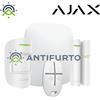 Ajax 38168 STARTERKIT HUBKIT W -kit Centrale con: 1 HUB W + 1 DOORPROTECT W + 1 MOTIONPROTECT W + SPACECONTROL W - Bianco - Ajax