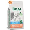 Oasy Dog Puppy e Junior Medium/Large Monoproteico Salmone - Sacco Da 2,5 Kg