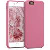kwmobile Custodia Compatibile con Apple iPhone 6 / 6S Cover - Back Case per Smartphone in Silicone TPU - Protezione Gommata - rosa scuro
