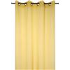 Stof Lovely Casa R61697001VL Tenda trasparente, in poliestere, 135 x 260 cm, Giallo