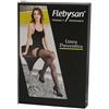 Flebysan Calza autoreggente Flebysan Linea 12 velata punta aperta - Kit 2 pezzi