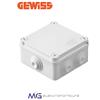 GEWISS GW44024 CASSETTA DI DERIVAZIONE QUADRATA IP55 100X100X50