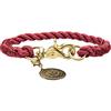 HUNTER List - Collare per cani, in stile marittimo, resistente, resistente alle intemperie, liscio, misura S, M, bordeaux