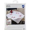 VERVACO Kit Centrotavola Ricamo Prestampato GNOMI di Natale Set Ricamo Biancheria da Tavola 40 x 100 cm Set Fai da Te Creativo Size Kit Hobby Creativi Adulti Casa Decor Embroidery Embroidery Runner