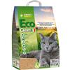 Croci Lettiera Eco Clean 20 L - Lettiera Gatti agglomerante, Biodegradabile si getta nel WC, 100% vegetale, Sabbia Antiodore di lunga durata